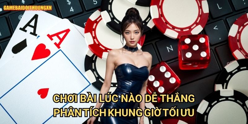 Chơi bài lúc nào dễ thắng gamebaidoithuong xn - Phân tích khung giờ tối ưu